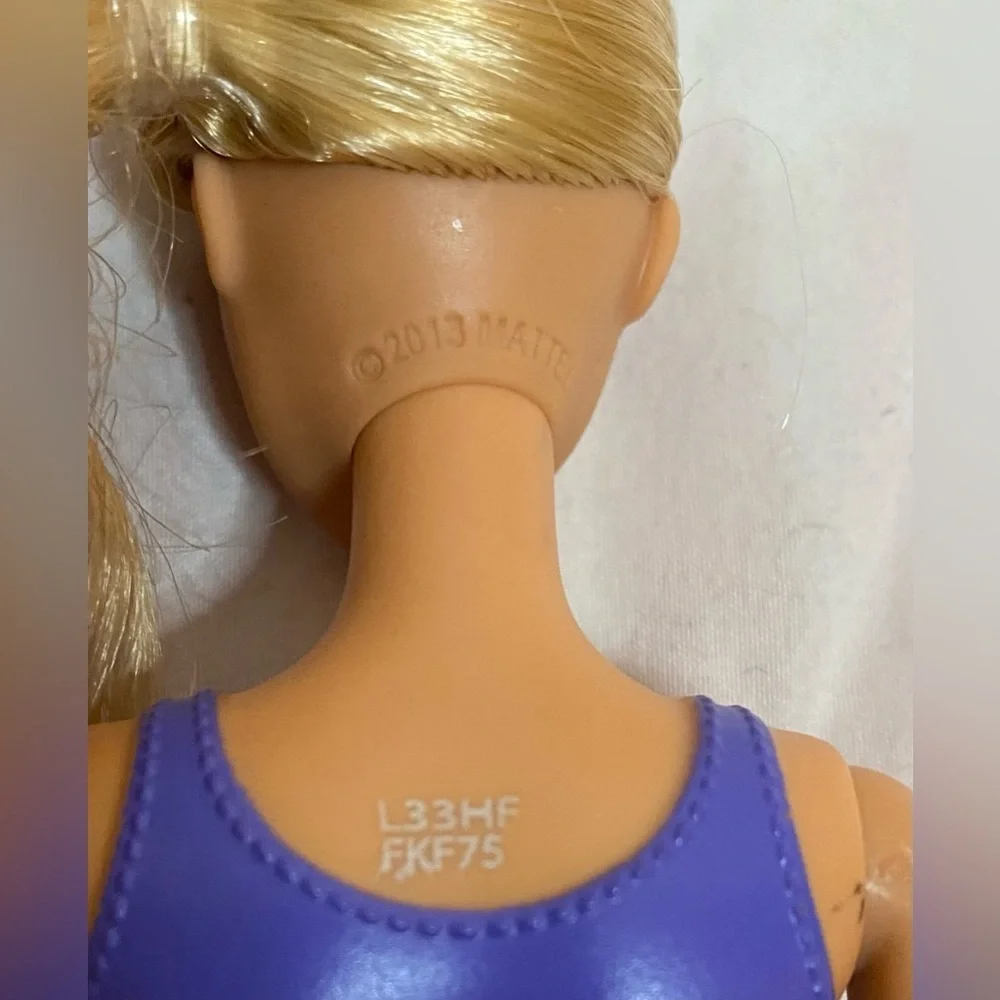 Gymnastics Coach Barbie 2013